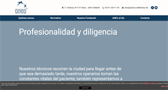 Desktop Screenshot of anea.es