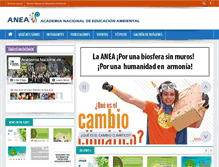 Tablet Screenshot of anea.org.mx