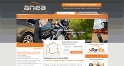 Desktop Screenshot of anea.fr